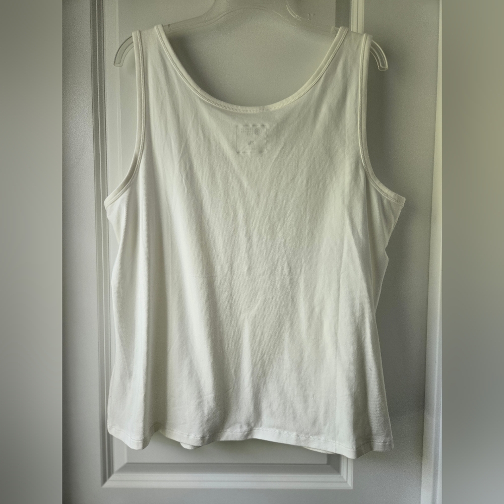 Candace Cameron Bure White Tank Top